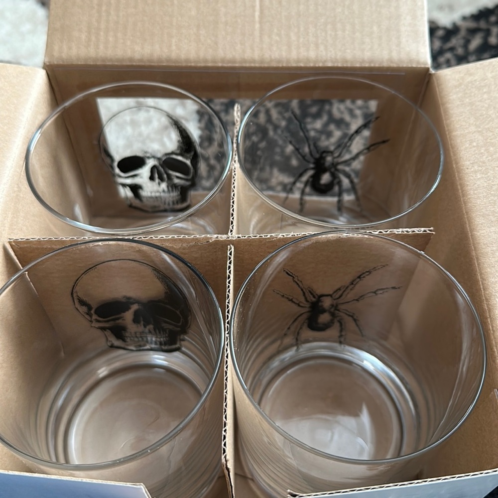 NIB Set of 4 Double Old Fashioned Glasses